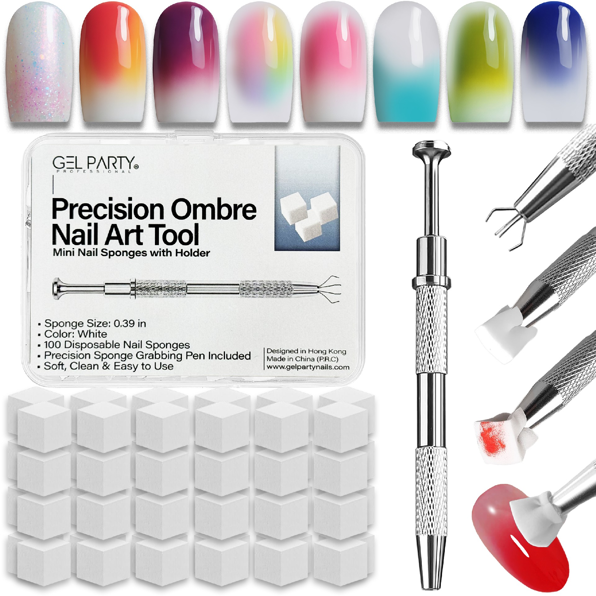 GELPARTY Precision Ombre Nail Art Tool Kit